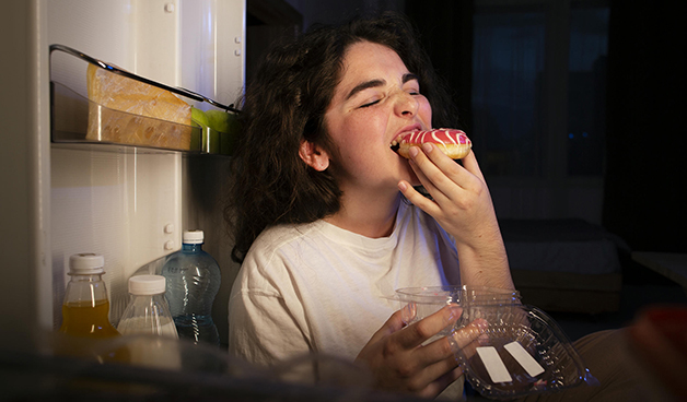 Что происходит при позднем ужине